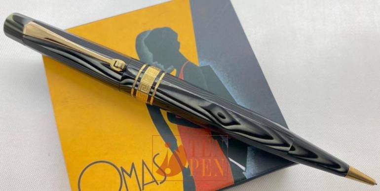 OMAS EXTRA 1930'S ARCO GRAY FACETTED PENCIL - SR SIZE | Tenpen